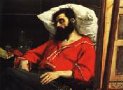 Charles Carolus - Duran The Convalescent ( The Wounded Man ) oil painting artist